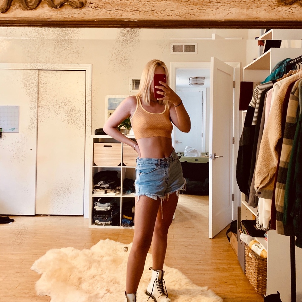 Mossimo cropped tank top